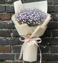 Букет цветов из:  Гипсофила в Дубенцовской