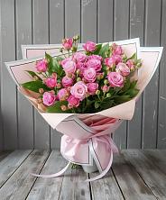 Букет Розовый кустик в Дубенцовской