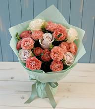 Букет цветов из:  Розы в Дубенцовской