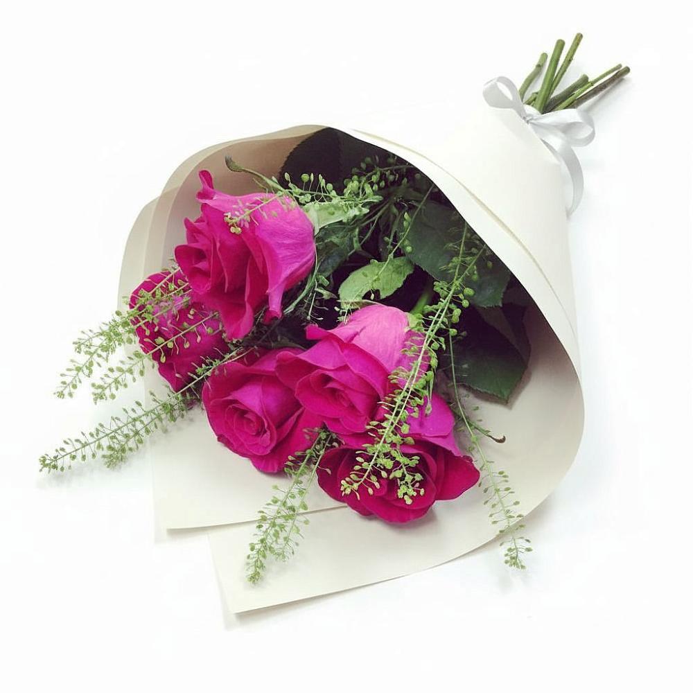 Букет цветов из: Розы в Дубенцовской