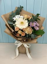 Букет цветов из:  Герберы и Хризантемы #REPLACE_PRED# Дубенцовской