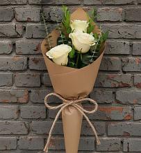 Букет цветов из:  Розы в Дубенцовской