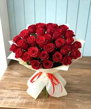 Букет 29 Красных роз в Дубенцовской