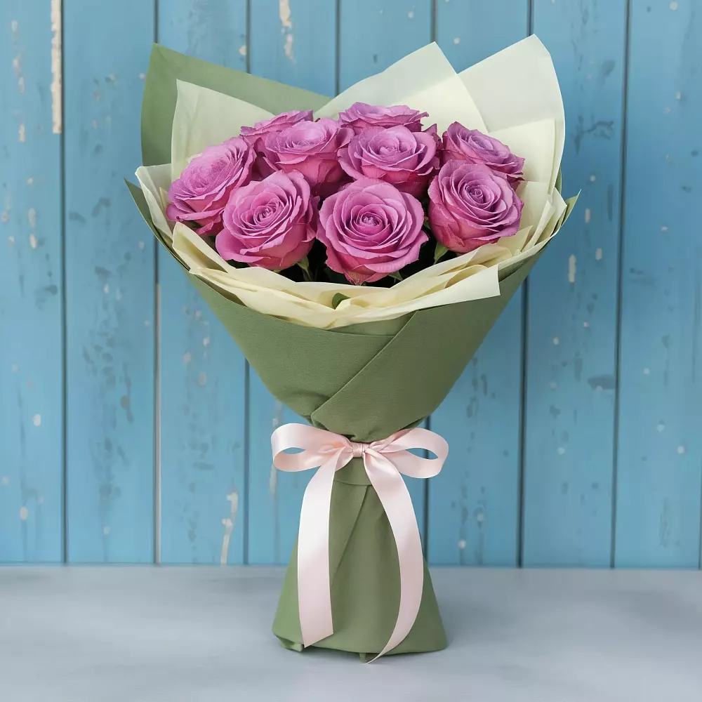 Букет Розы Фёрст Леди в Дубенцовской