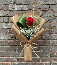 Букет цветов из:  Розы в Дубенцовской