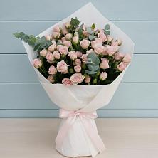 Букет цветов из:  Розы в Дубенцовской