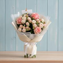 Букет цветов из:  Розы #REPLACE_PRED# Дубенцовской