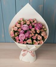 Букет цветов из:  Розы в Дубенцовской